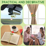 WaldyWop Crochet Kit for Beginners - 8 Flower Bookmarks Knitting Kit w/Step-by-Step Video Tutorials & Soft Yarn, Hook - Wobbles DIY Art Craft Kit for Adults Kids, Birthday Gifts for Women Girls Teen WaldyWop