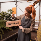 Giabmiag Personalized Custom Wood Signs, Customized Wooden Board Decoration Farmhouse Plank Decor, Custom Family Sign, Name Date, Custom Rustic Sign for Home, Kitchen, Wall Art（Wood Sign-5) Giabmiag