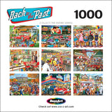 RoseArt - Back to The Past - Drive in Date Night - 1000 Piece Jigsaw Puzzle for Adults RoseArt