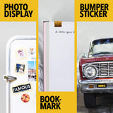 Inkjet-Optimized Printable Magnetic Sheets - 8.5x11 Magnet Paper for DIY Stickers, Decorations, Labels - Easy to Print, Cut & Create Your Own Magnets (Matte, 5pcs) X-bet MAGNET