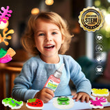 Magic Water Toy Elf Kit,Water Squishy Maker Kit with 12 Colors Magic Gels-12 Shape Molds DIY Craft Kits Water Elf Gifts for Toddler Kids Birthday Party Favors,Squishy Toys Boys Girls Toys for Age 3+ JKGIFTS