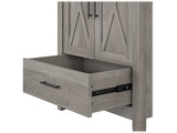 Bush Furniture Key West 24W Bathroom Vanity with Sink in Driftwood Gray Bush Business Furniture