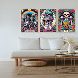 LWZAYS 6 Packs DIY Skull Diamond Painting Kits for Adults, Halloween Skull Tarot Diamond Art Kits for Beginners, Full Round Dots Diamond Arts and Crafts for Home Wall Decor Gifts(12x16 inch) LWZAYS