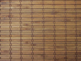 Cordless Woven Wood Roman Shades, 24W x 36H, Eastfield Teak, Sizes 20-72 Wide and 24-72 High Windowsandgarden