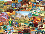 SUNSOUT INC - South Dakota - 1000 pc Jigsaw Puzzle by Artist: Kate Ward Thacker - Finished Size 20" x 27" - MPN# 70076 SunsOut