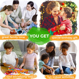 QUOKKA Puzzles for Toddlers 4-6 – 4 x 48 Pieces Jigsaw Puzzles for Kids Ages 3-5 – Learning Farm Animals for 2-4 – Jigsaw Game for Boy and Girl 3-5-7 Year Old QUOKKA