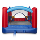 Cloud 9 Inflatable Bounce House and Blower, Rocket Theme Bouncer for Kids with Slide, Includes Stakes and Repair Patches Cloud 9