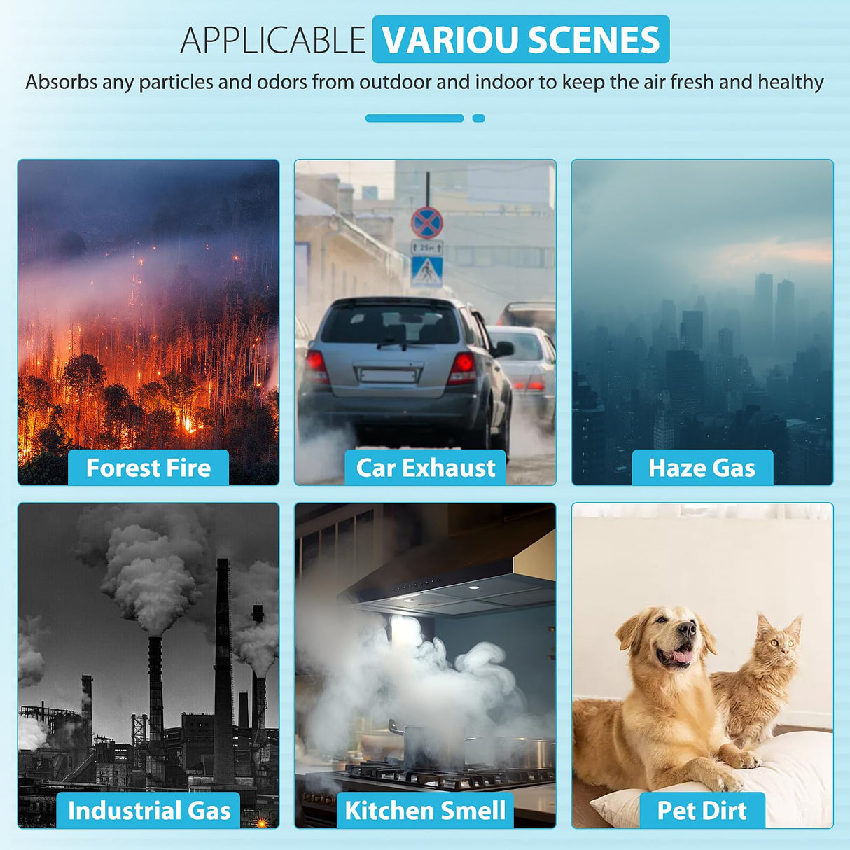 3 Pack AP-1512HH True HEPA Replacement filter Compatible with Coway Airmega AP-1512HH Air Purifier and Airmega 200M Air Purifier, AP-1512HH, AP-1512HH-FP, AP-1518R, AP-1519P, Item NO #3304899 Colorfullife