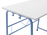 SD Studio Designs Project Center, 55126 Craft Table Play Desk with Bench, Blue SD STUDIO DESIGNS