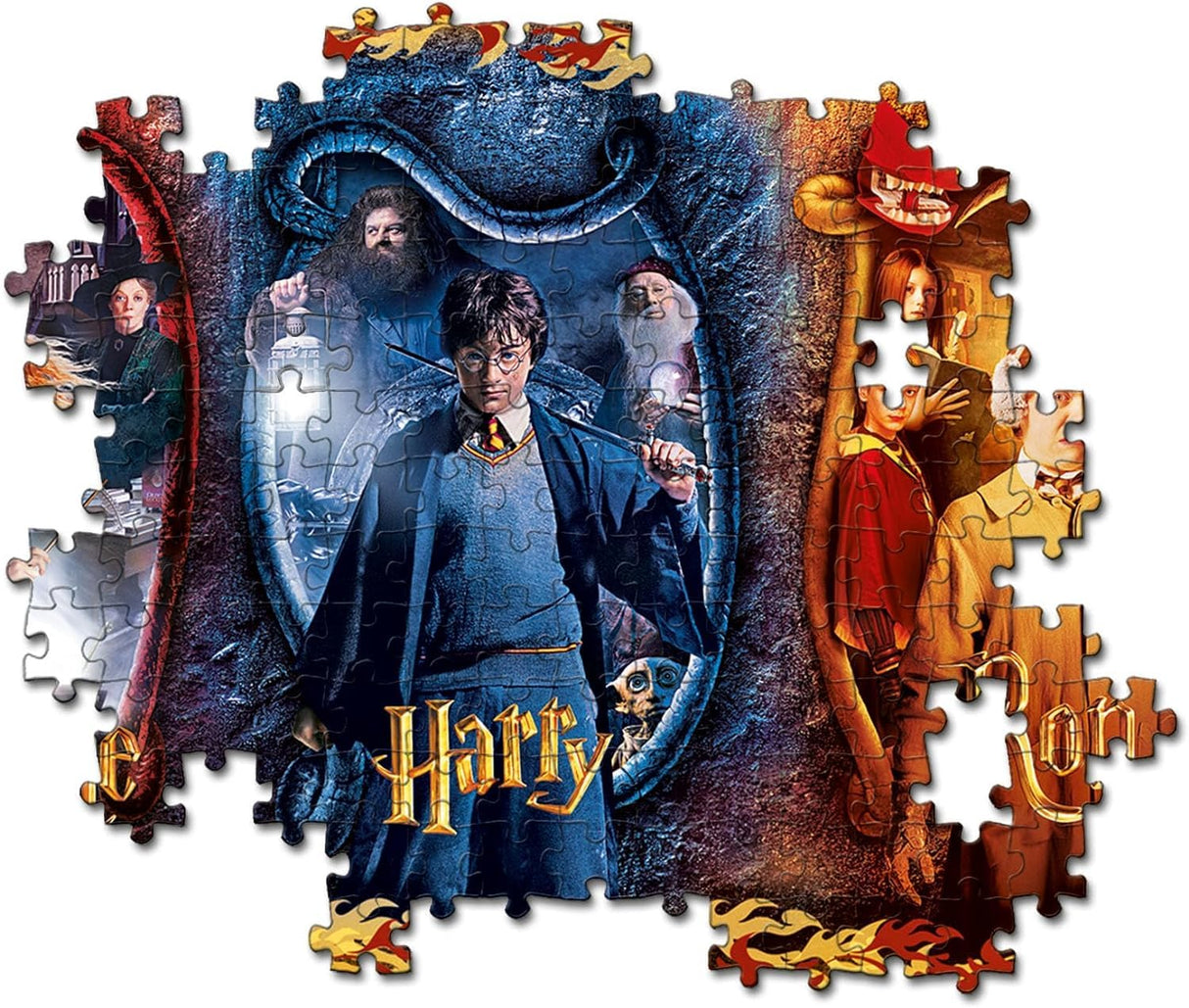 Clementoni 61885 61885-Jigsaw Harry Potter-104 Pieces, Jigsaw Puzzle for Children, Multi-Colour Clementoni