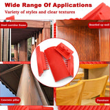 LUTQ Wood Grain Tool - Natural Woodgrain Maker for Decorative Painting Premium Wood Graining Tool Set Enhance Your DIY Projects with Wood Grain Patterns LUTQ