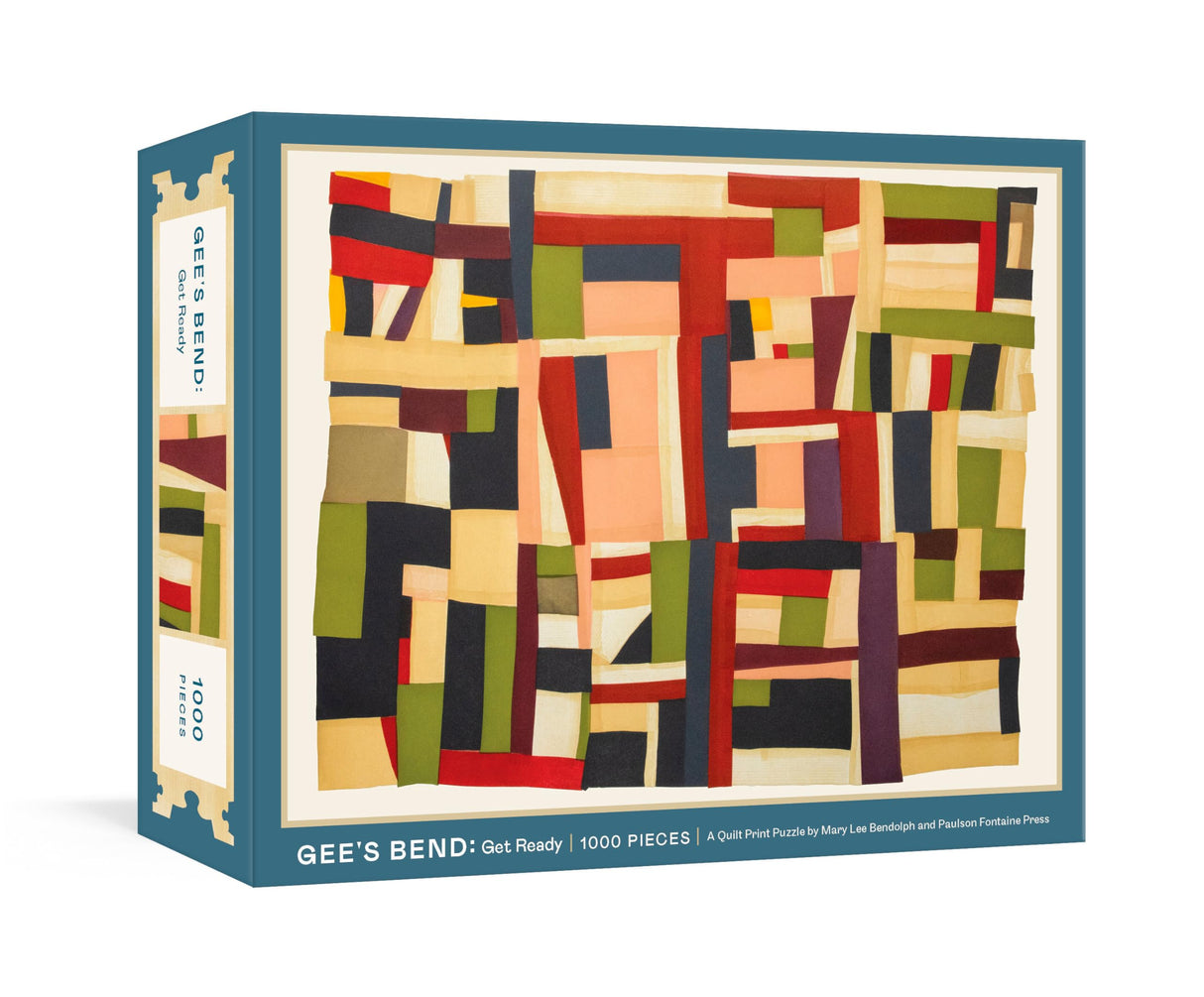 Gee's Bend: Get Ready: A Quilt Print Jigsaw Puzzle: 1,000 Pieces: Jigsaw Puzzles for Adults Clarkson Potter