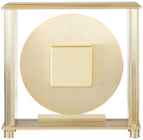 Bulova B1700 Grand Prix Clock, Brass Bulova