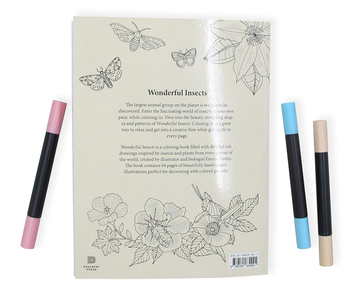 Wonderful Insects Coloring Book DP DOKUMENT PRESS