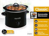 Crockpot® 2-Quart Classic Slow Cooker, Small Slow Cooker, Black Crock-Pot