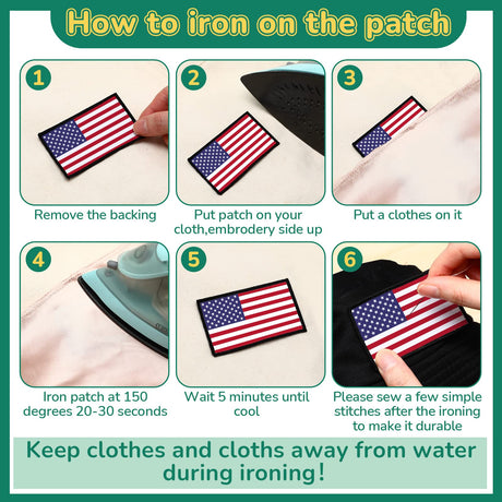 240 Pcs Sublimation Patches Iron on Blank Patches Decorative Blank Patches for Embroidery Hat Backpack Clothes Uniforms DIY Crafts Giegxin