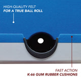 Hathaway Maverick II 7-Foot Pool and Table Tennis Multi Game with Blue Felt and Black Table Tennis Surface. Includes Cues, Paddles and Balls Hathaway