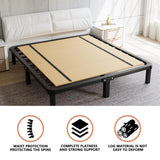 Imperius Foldable Box Spring, Bunkie Board, Bed Support Slats, Bed Boards for Under, Full 60 x 48 in Imperius