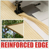 Royal Shade 8' x 14' Beige Rectangle Sun Shade Sail Canopy Outdoor Patio Fabric Screen Awning RTAPR0814 - UPF50+ 95% UV Blockage, Heavy Duty, Water & Air Permeable (We Make Custom Size) Royal Shade