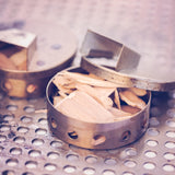 Fire & Flavor Premium All Natural Wood Chips for Smoker - Wood Chips for Smoking - Smoker Wood Chips - Smoker Accessories Gifts for Men and Women - Hickory - 2lbs Fire & Flavor