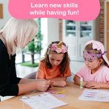 Craftikit® 20 Award-Winning Princess & Unicorn Crafts for Kids Ages 3-10 Years, All-Inclusive Toddler Arts and Craft Kits for Kids, Fun Toddler Craft Box for Girls in Preschool Craftikit