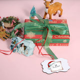 SAVITA 15pcs Sublimation Blank Pendants, MDF Personalized Sublimation Pendant with Red Hanging Ribbons Blank Discs Halloween Christmas Ornaments DIY Creation Supplies SAVITA