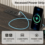 TVU Farmhouse 3 Drawer File Cabinet with Charging Station, Solid Lateral Filing Cabinet for Home Office, Office Organizer for Legal/Letter/A4/Folders File - Beside Desk Printer Stand TVU