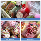 16 Bags Dried Flowers for Soap Making, Dried Flowers for Candle Making, Soap Flowers and Dried Herbs for Candle Oil, Bath Bombs. Essential Fragrant – The Best Variety of Grade A Flowers TOPITOP