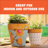 Mod Podge, Perfect for Indoor and Outdoor Craft Projects Clay Pot Sealer Spray, 12 fl oz, Clear Mod Podge