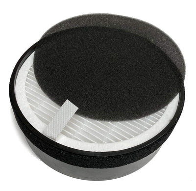 Nispira True HEPA H13 Air Filter Replacement Compatible with hOmeLabs Compact Air Purifier HME020248N 3 Stage Filtration with Night Light Office Bedroom, 1 Unit