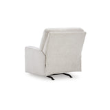 Signature Design by Ashley Aviemore Modern Manual Rocker Recliner, White Signature Design by Ashley