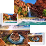 RECHIATO Jigsaw Puzzles for Adults,2 Pack Puzzles for Adults 1000 Pieces,Colorado Grand Canyon National Park Puzzles, Havasu Falls & Horseshoe Bend,Nature Puzzles, Landscape Puzzles RECHIATO