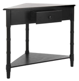 Safavieh American Homes Collection Gomez Distressed Black Corner Table Safavieh
