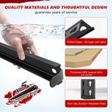 REIBII 2020LBS Storage Shelves 5 Tier Garage Shelving Heavy Duty Adjustable Garage Shelves, Utility Rack Shelf, Shelving Units for Storage Warehouse Pantry Closet, 35.5" W x 11.9" D x 72" H, 2 Pack REIBII