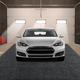 MABOZOO Garage Floor Mat 17x 7.4 Ft,Extra Large Garage Carpet,Reusable Absorbent Oil Spill Mat,Washable Garage Floor Mats for Under Car,Protects Floor from Spills, Drips and Stains,Garage Parking Mat MABOZOO