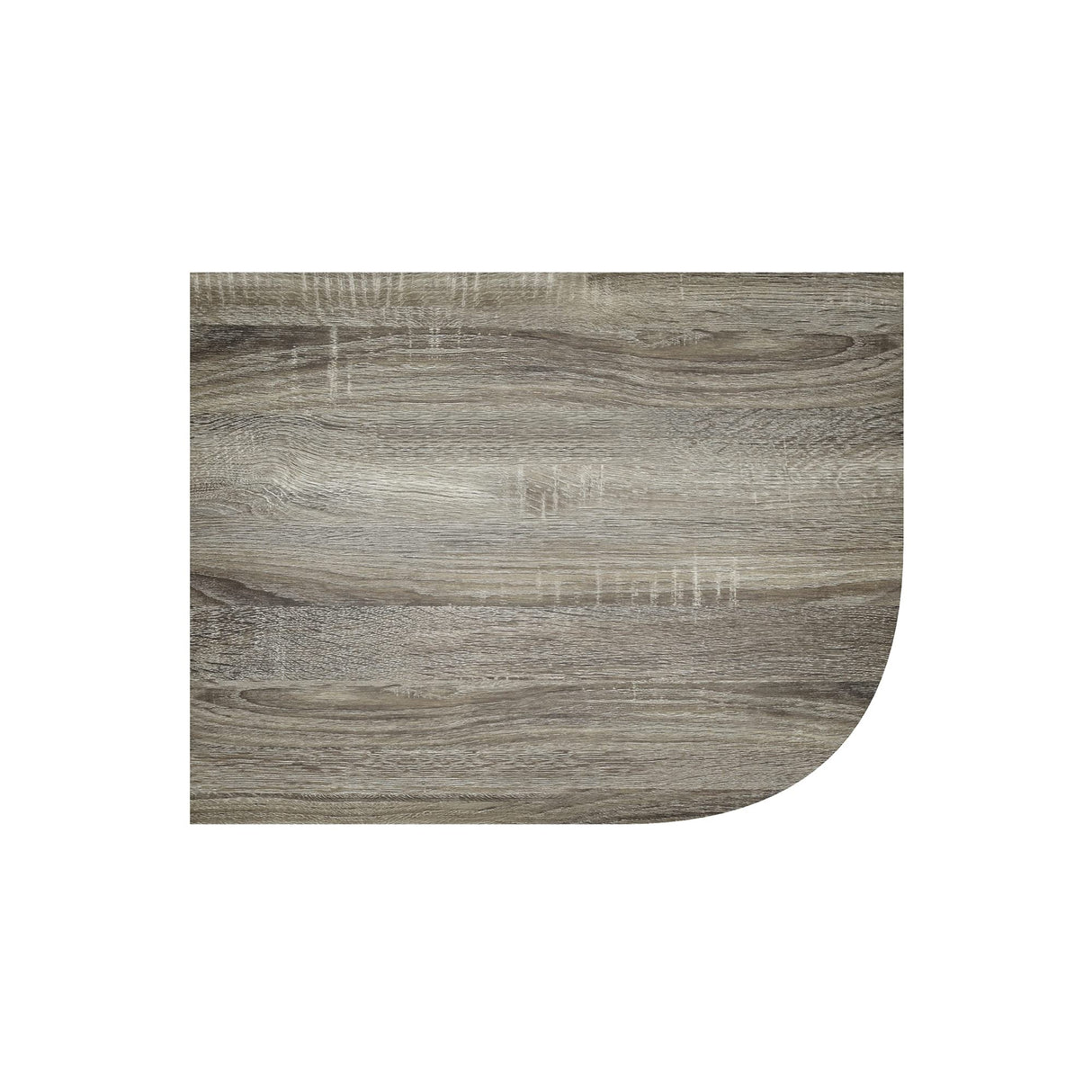 Furinno Pasir 4-Tier Corner Open Shelf Bookcase, French Oak Furinno