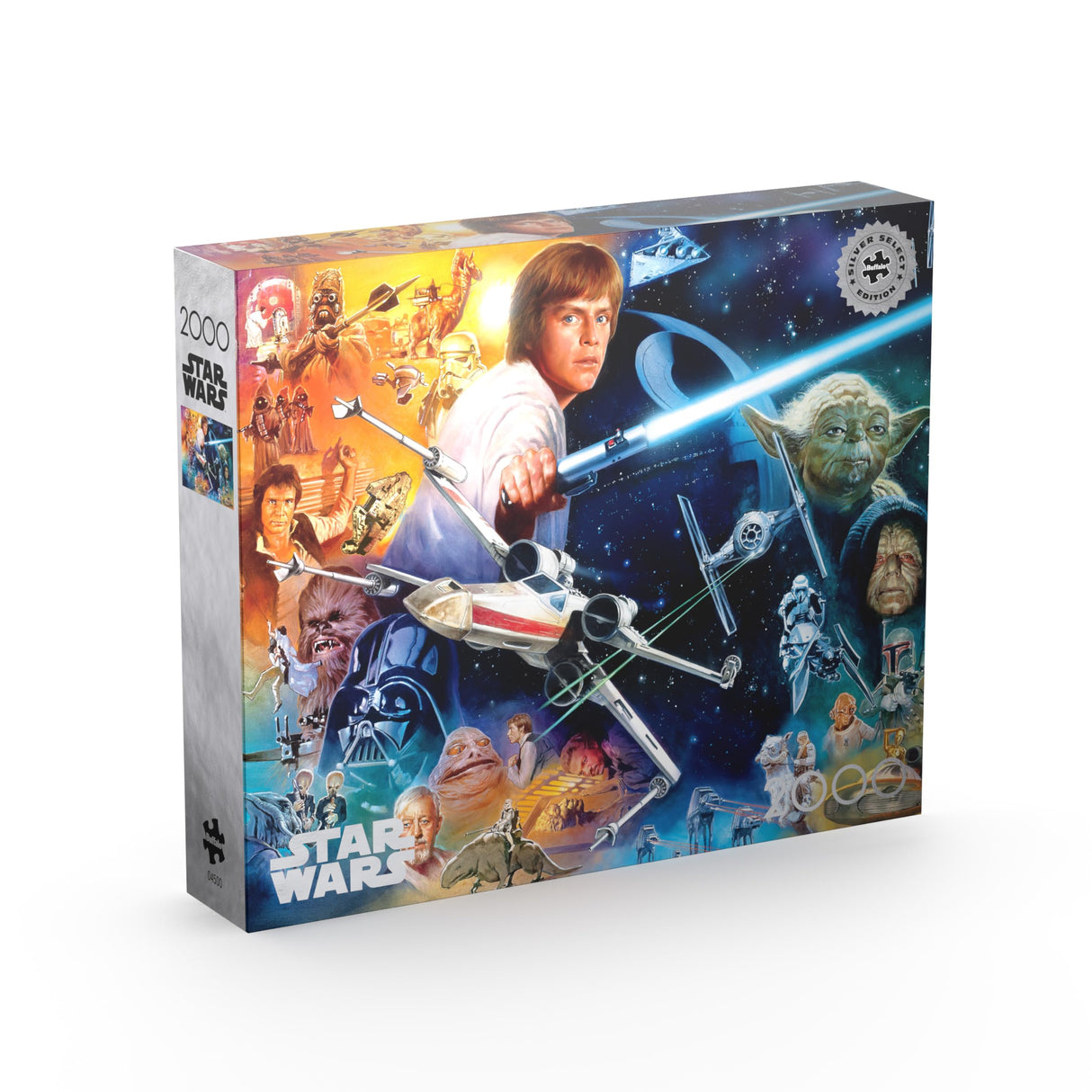 Buffalo Games - Star Wars - The Force is Strong with This One - 2000 Piece Jigsaw Puzzle for Adults -Challenging Puzzle Perfect for Game Nights - Finished Size is 38.50 x 26.50 Buffalo Games