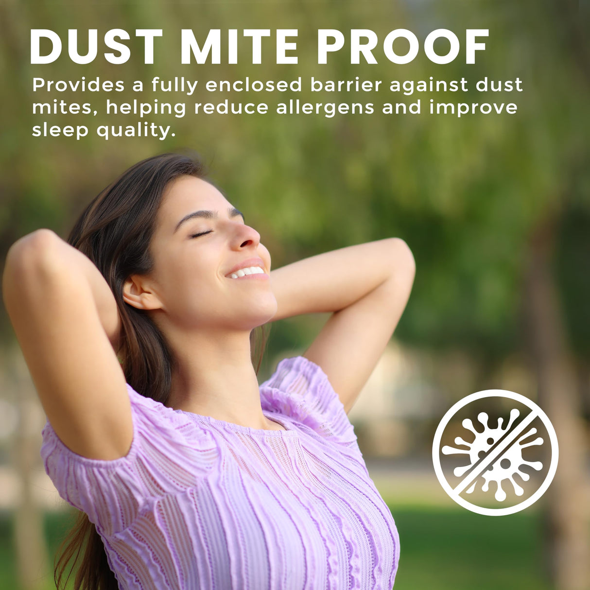 Utopia Bedding Premium Waterproof Bed Bug Mattress Cover, Full Zippered Mattress Protector, 8 Inches Deep, Dust Mite Proof 6-Sided Mattress Encasement for Bed Utopia Bedding