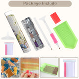 CEOVR Deer Diamond Painting Kits, 5D Full Drill Animal Diamond Art Kits for Adults Landscape Crystal Gem Art, Adult Crafts Kits Arts and Crafts, Wall Decor for Home Office 12x16inch CEOVR