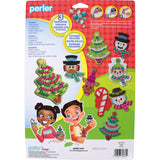 Perler Christmas Fuse Bead Craft Kit with 13 Patterns, Multicolor, Small, 2005 Piece Perler