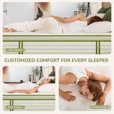 Emerspring King Mattress, 14 Inch King Hybrid Mattress with Individually Pocket Innerspring for Cooling Motion Isolation & Silent Sleep, Pressure Relief, Edge Support,Medium Firm Emerspring