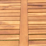 RuiSiSi 5 Pieces Outdoor Patio Dining Set, Wicker Patio Dining Set with Acacia Wood Table, 4 Chairs with Soft Cushions for Backyard, Garden, Poolside, Black RuiSiSi