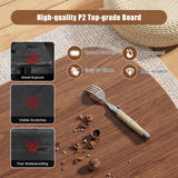 ALLSTAND 48" Oval Lift Top Coffee Table with Storage Metal Legs & Large Hidden Compartment, Coffee Table with Lifting Top with Open Shelf, Lift Coffee Table with Wooden Lift Tabletop for Living Room ALLSTAND