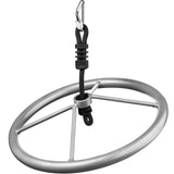 Slackers Ninja-Spinner Wheel - Outdoor Ninja Warrior Training Equipment for Kids - Easily Attaches to Your Ninjaline Obstacle Course - The Prefect Addition to Your Outdoor Play Equipment! Slackers