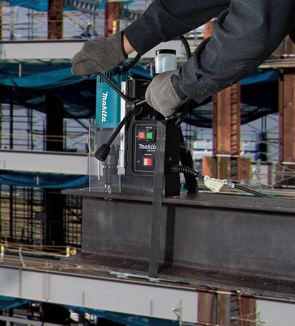 Makita HB350 1-3/8" Magnetic Drill Makita