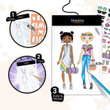 Fashion Angels Fashion Design Light Up Sketch Pad 12521, Light Up Tracing Pad, Includes USB, Ultra Thin Tablet, Includes Stencils and Stickers, Recommended for Ages 8 And Up Fashion Angels