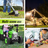 2 Packs Power Wheel Adapter for Ryobi 18V Battery, Upgraded Battery Converter Kit with Switch, Fuse & Wire Terminals, 12 AWG Wire, Power Connector for DIY RC Car Toys Robotics Azocek