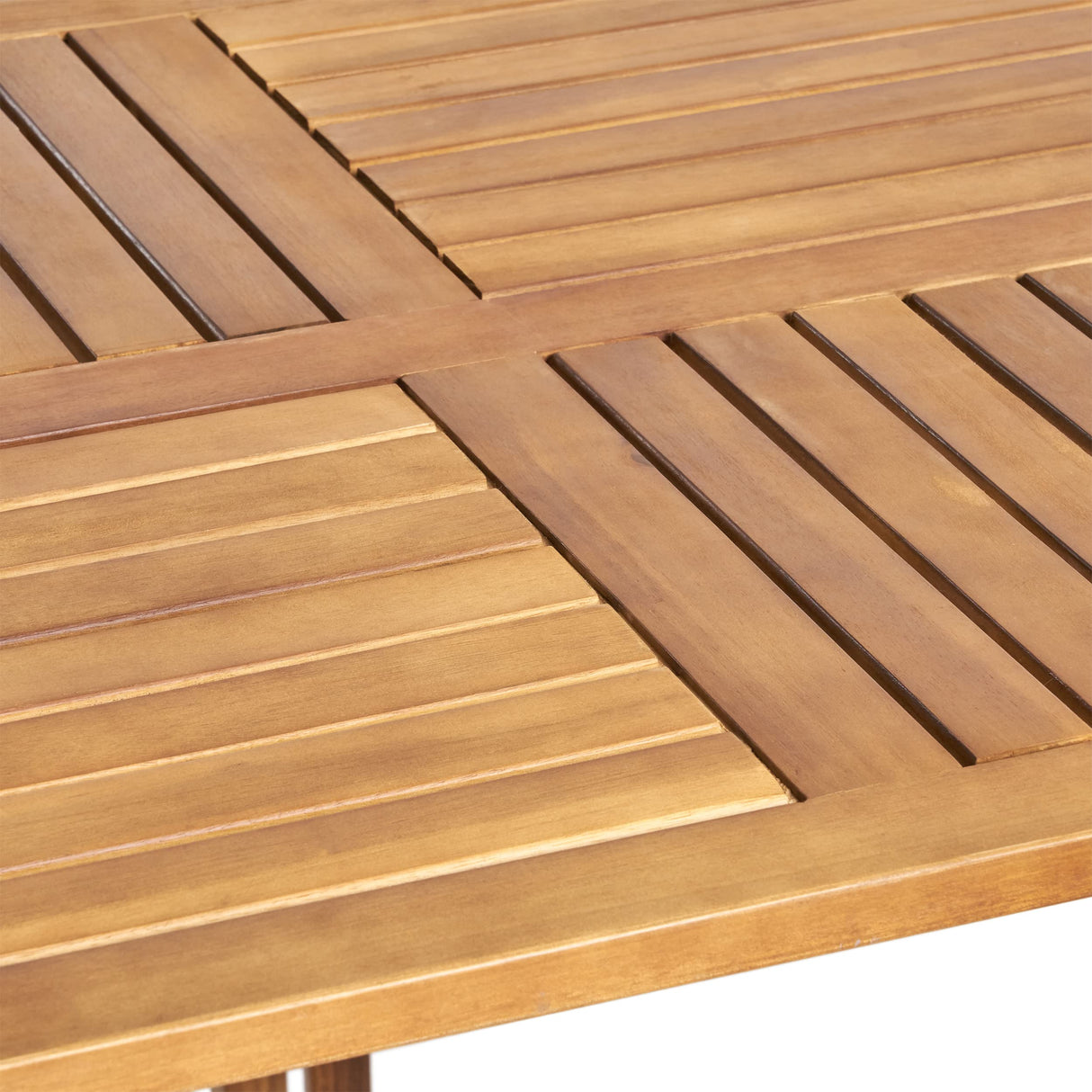 Christopher Knight Home Hermosa Acacia Wood Rectangular Table, Teak Finish Christopher Knight Home