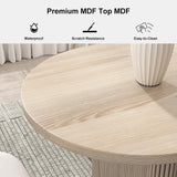 homary 63""-79"" Extendable Dining Table for 4 6 Person,Farmhouse Kitchen Table Oval Dining Table, Whitewash homary