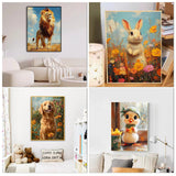 BWFY 12 Pack Animal Diamond Painting Kits for Adults, 5D Diamond Art Kit,DIY Full Drill Diamond Art Sets with Tools, Beginner-Friendly Craft Projects for Home Wall Decor or Gift, 12x16 Inch BWFY